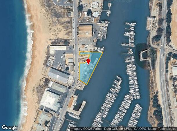 7549 Sandholdt Rd, Moss Landing, CA Parcel Map
