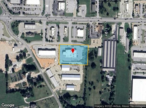 244 S Maestri Rd, Tontitown, AR Parcel Map