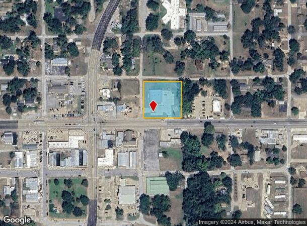  300 E Pine St, Frankston, TX Parcel Map