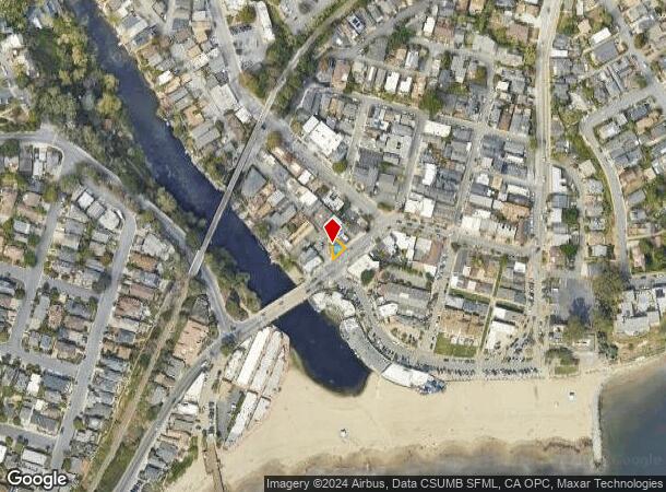  107 Stockton Ave, Capitola, CA Parcel Map