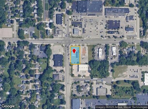  1144 Fuller Ave Ne, Grand Rapids, MI Parcel Map