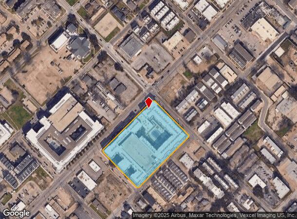 3700 Ross Ave, Dallas, TX Parcel Map