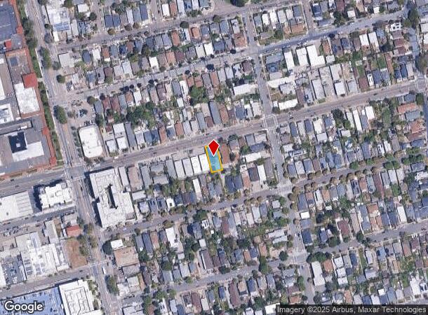 1244 Ashby Ave, Berkeley, CA Parcel Map