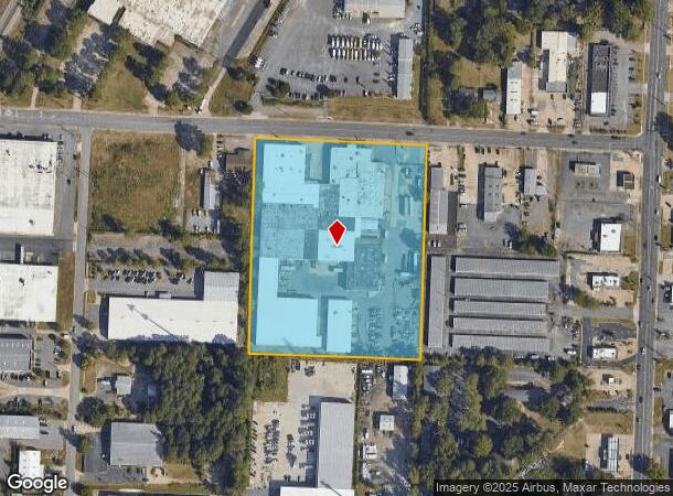  6301 Forbing Rd, Little Rock, AR Parcel Map