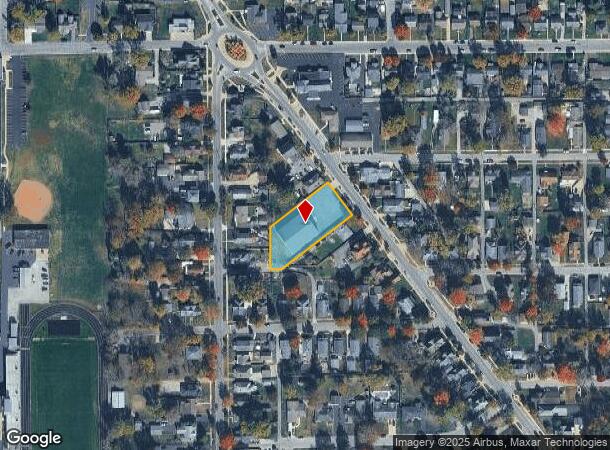  856 N Main St, Franklin, IN Parcel Map