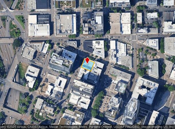  1122 Sw Harvey Milk St, Portland, OR Parcel Map