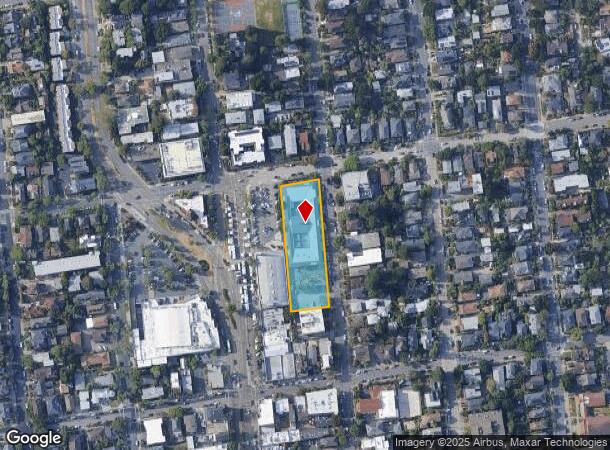  1414 Walnut St, Berkeley, CA Parcel Map