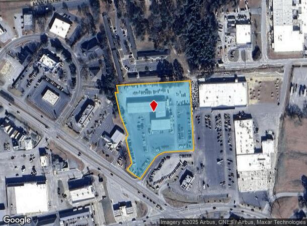  1700 W Cumberland St, Dunn, NC Parcel Map