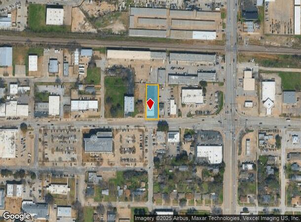 801 E Abram St, Arlington, TX Parcel Map
