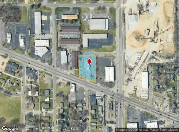  3221 Lincoln Way W, South Bend, IN Parcel Map