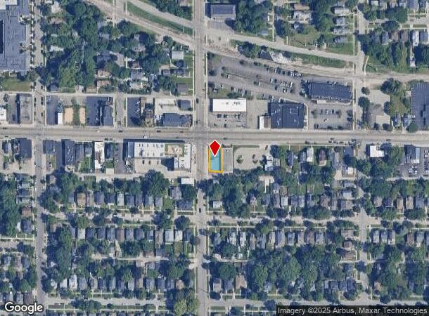  800 Michigan St Ne, Grand Rapids, MI Parcel Map