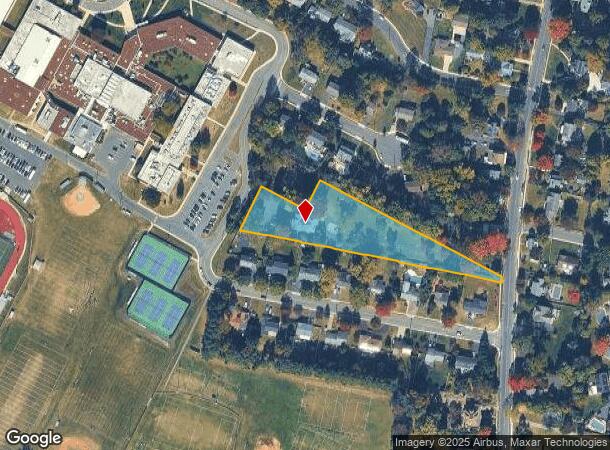  564 S Main St, Hightstown, NJ Parcel Map