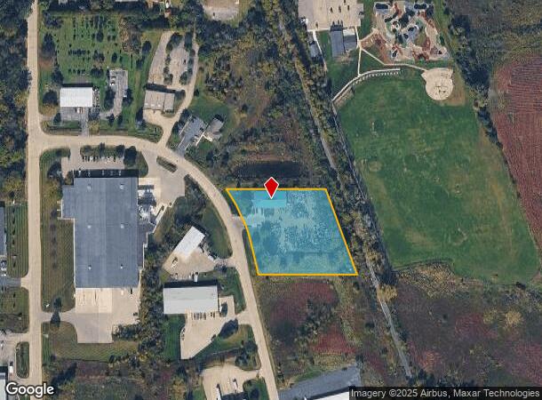 2015 Stonebridge Cir, West Bend, WI Parcel Map