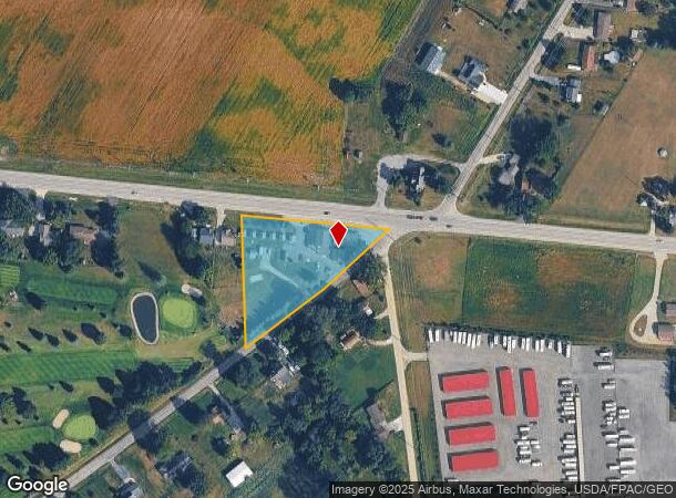 13455 S Custer Rd, Dundee, MI Parcel Map
