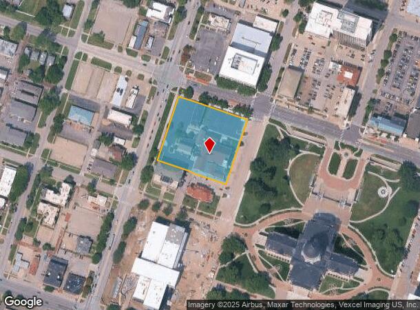 817 Sw Harrison St, Topeka, KS Parcel Map