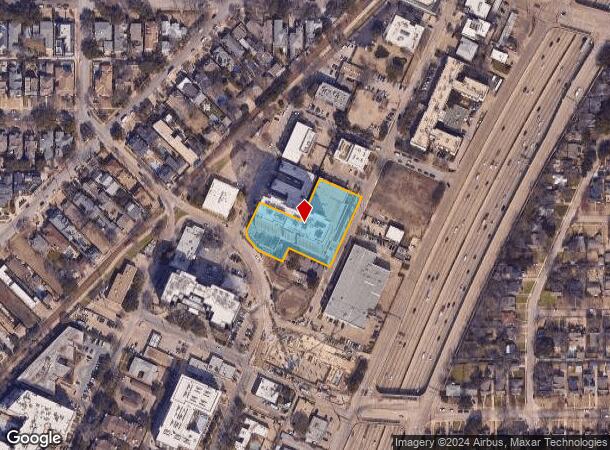  3140 Harvard Ave, Dallas, TX Parcel Map