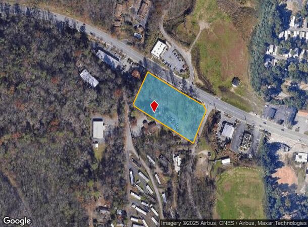 1275 Tunnel Rd, Asheville, NC Parcel Map