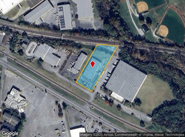 1875 Dillard Dr, Salem, VA Parcel Map