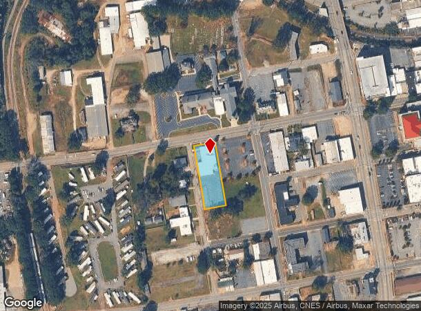  309 W Whitner St, Anderson, SC Parcel Map