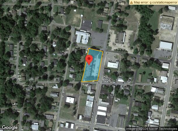  401 N Moose St, Morrilton, AR Parcel Map