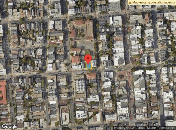  3362 24Th St, San Francisco, CA Parcel Map