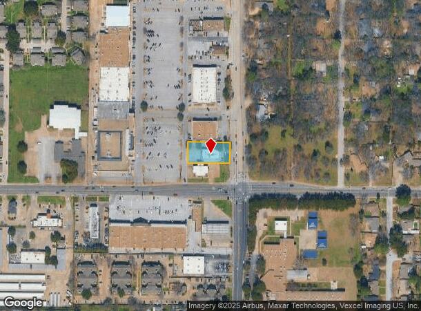  1104 N Fielder Rd, Arlington, TX Parcel Map