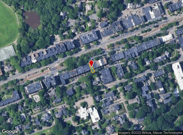  1065 Beacon St, Brookline, MA Parcel Map