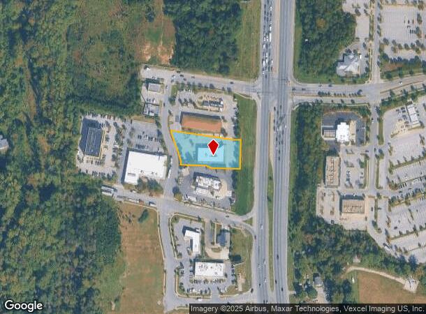 16001 Sw Crain Hwy, Brandywine, MD Parcel Map