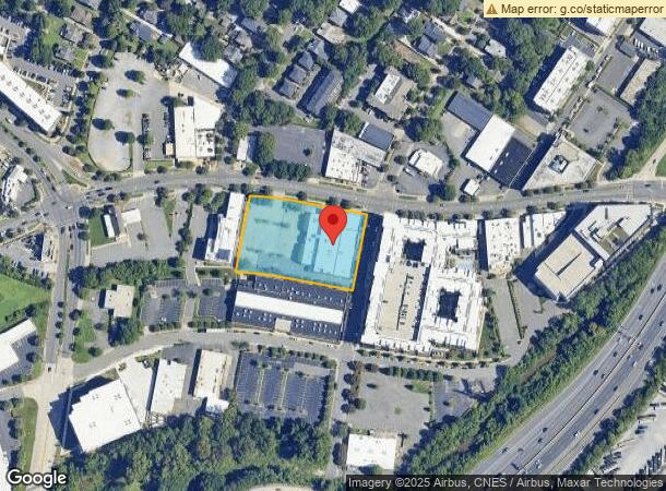  1401 W Morehead St, Charlotte, NC Parcel Map