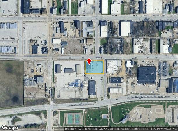  1115 W 2Nd St, Davenport, IA Parcel Map