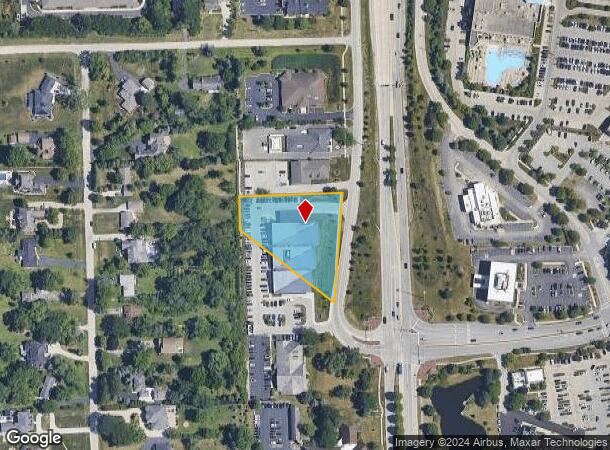  7600 S County Line Rd, Burr Ridge, IL Parcel Map