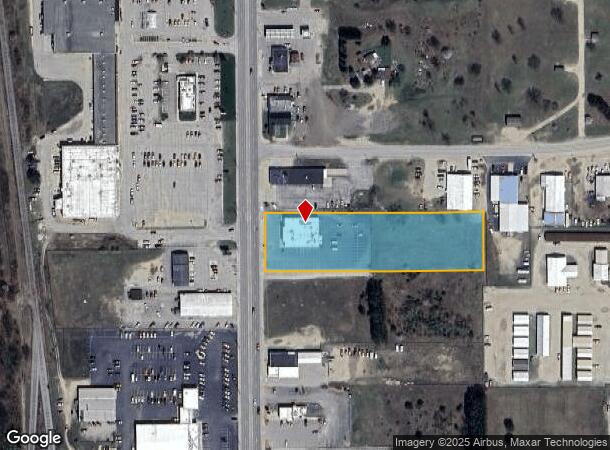 1818 N Mitchell St, Cadillac, MI Parcel Map