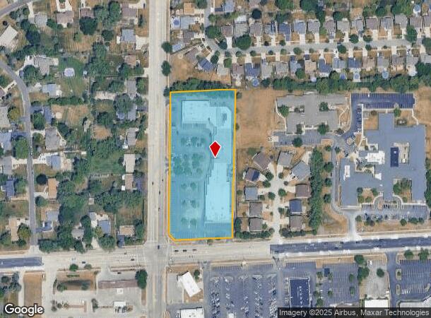 800 E Nerge Rd, Roselle, IL Parcel Map