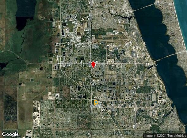  110 Sagecrest Cir, Melbourne, FL Parcel Map