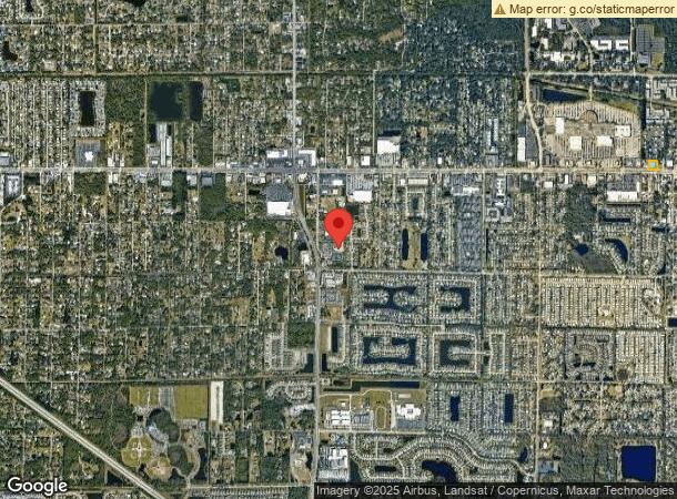  1398 W New Haven Ave, Melbourne, FL Parcel Map