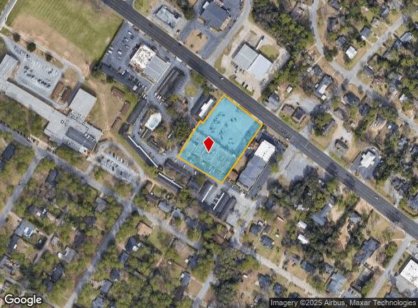  1406 Dawson Rd, Albany, GA Parcel Map