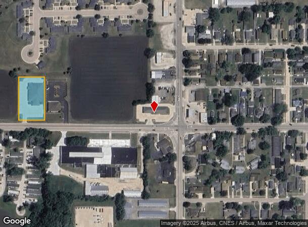  540 W Walnut St, Oglesby, IL Parcel Map