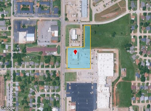 1081 Cornwell Dr, Yukon, OK Parcel Map