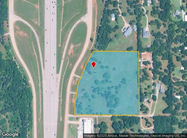 3400 E I 35 Frontage Rd, Edmond, OK Parcel Map