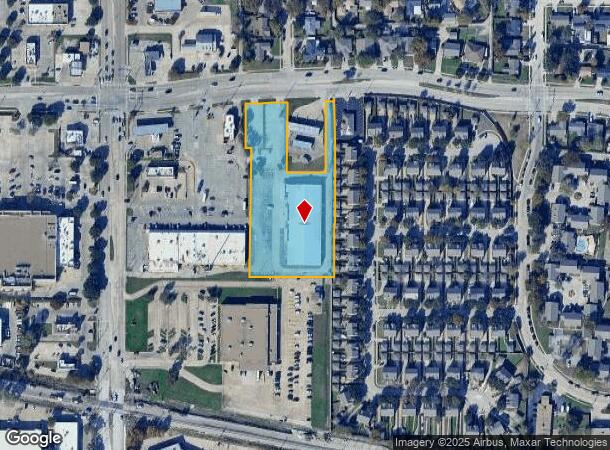 2550 14Th St, Plano, TX Parcel Map