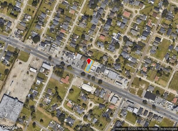 7523 W Judge Perez Dr, Arabi, LA Parcel Map
