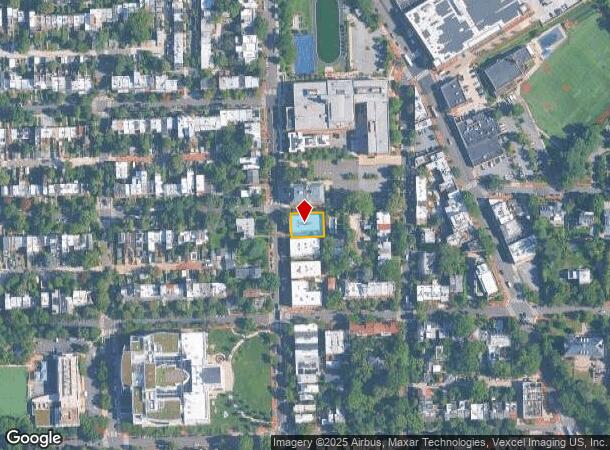 1729 35Th St Nw, Washington, DC Parcel Map