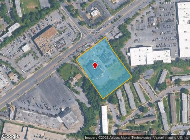8201 Annapolis Rd, New Carrollton, MD Parcel Map