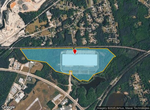  5002 Commerce Way, Petersburg, VA Parcel Map