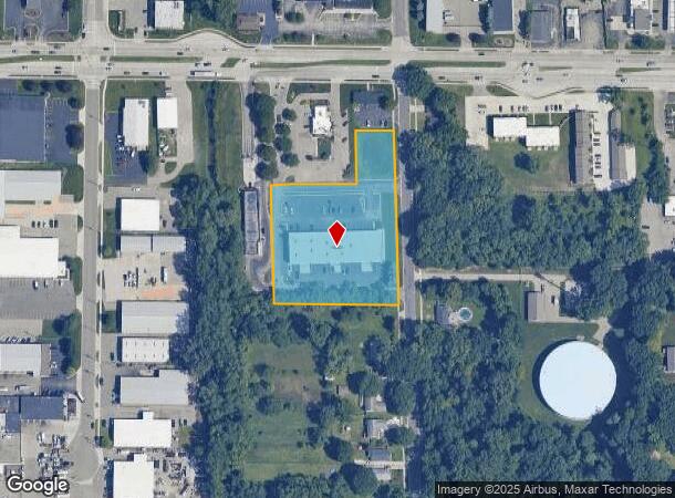  616 44Th St Se, Grand Rapids, MI Parcel Map