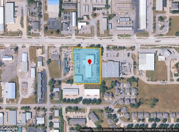 1225 E 23Rd St, Lawrence, KS Parcel Map