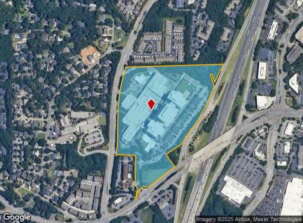  2455 Paces Ferry Rd, Smyrna, GA Parcel Map