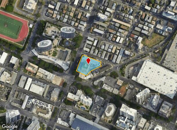  615 Piikoi St, Honolulu, HI Parcel Map