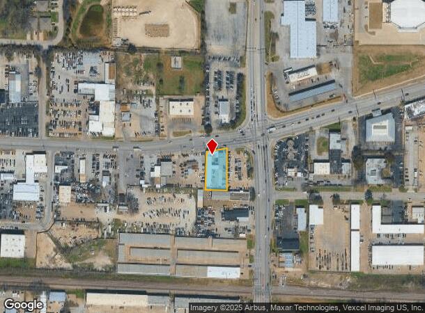 818 E Division St, Arlington, TX Parcel Map