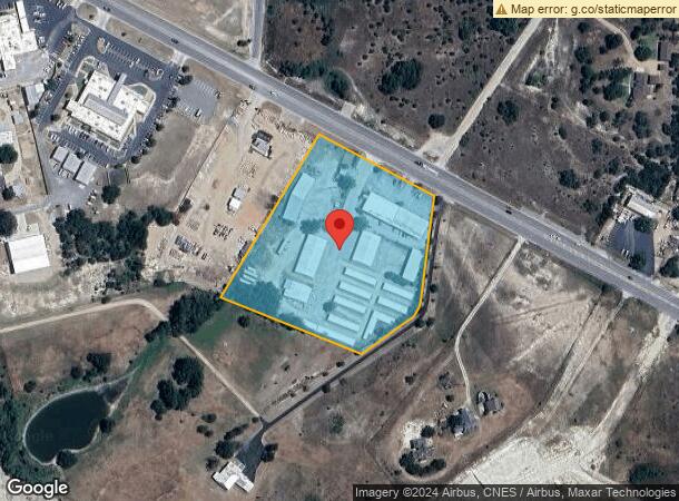  1801 E Polk St, Burnet, TX Parcel Map